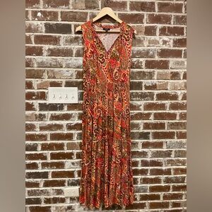 MSK boho style maxi dress